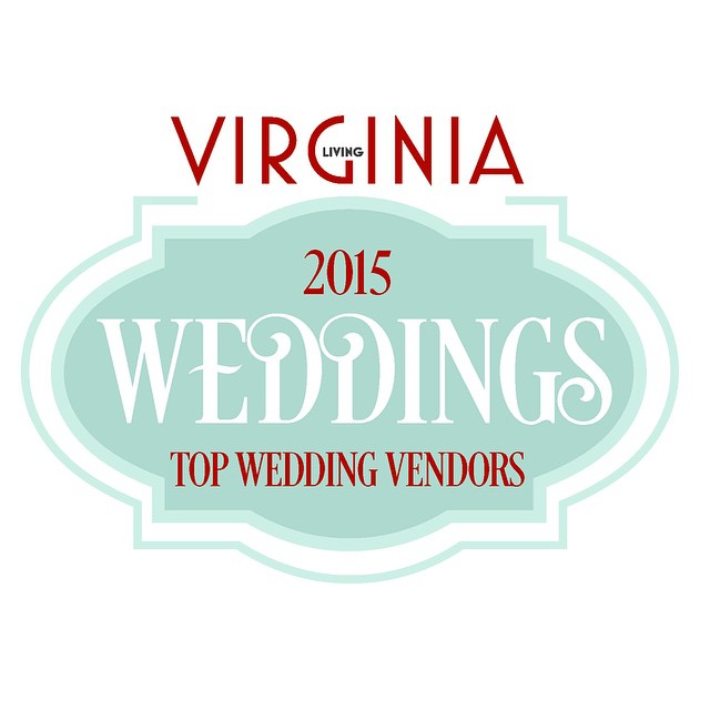 So proud to be Virginia Living's Top Wedding Vendors #virginialiving #weddings #rva