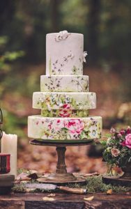 Guest List Wedding Cake