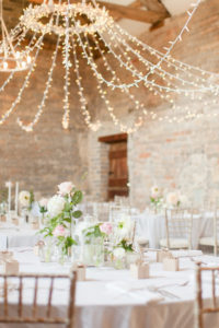 pastel wedding string lights event planner